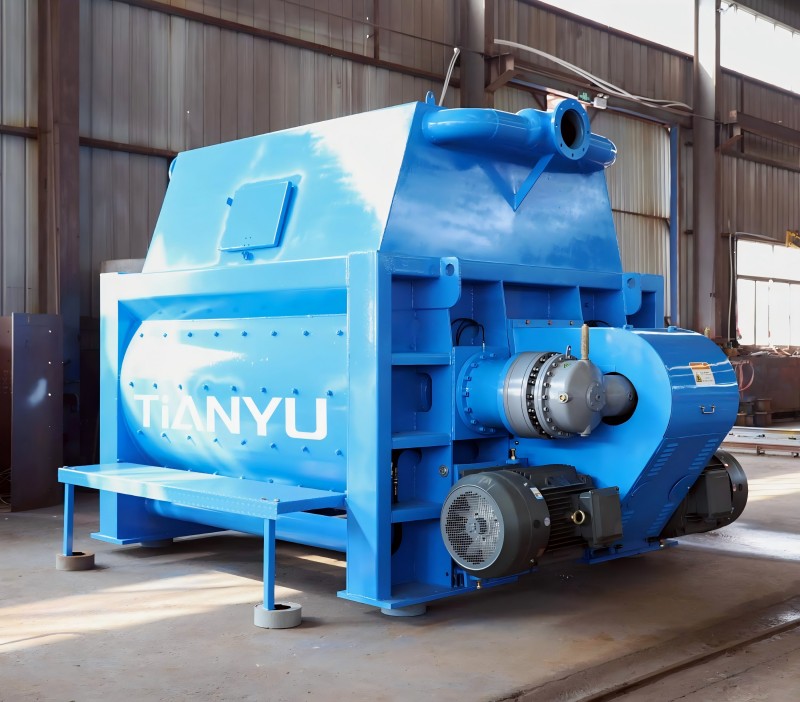 JS3000双卧轴强制式混凝土搅拌机